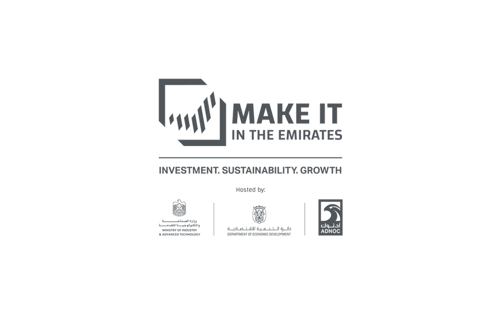 Make it in the Emirates — Investment. Sustainability. Growth.